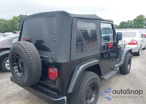 1998 Jeep Wrangler Sport z USA, uszkodzony, nr VIN 1J4FY19S6WP741941